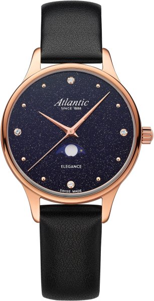Zegarek Atlantic 30230.44.59L Elegance Moonphase Aventurine