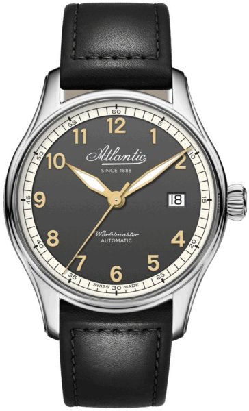 Zegarek Atlantic 52784.41.43R Worldmaster Original Automatic