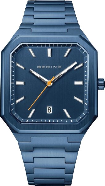 Zegarek Bering 16537-797 Classic Square Blue