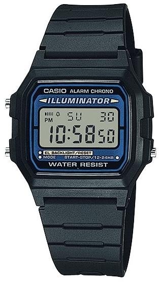 Zegarek Casio F-105W-1AEF Timeless Collection