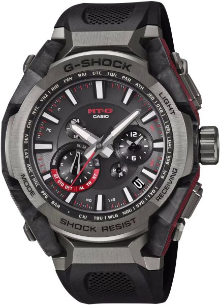 Zegarek Casio MTG-B4000B-1AER MT-G Carbon Solar Sapphire Bluetooth