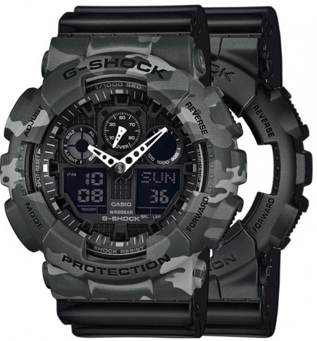 Zegarek Casio SET GA-100-1A1ER + BEZEL 10507071 + PASEK 10347688 