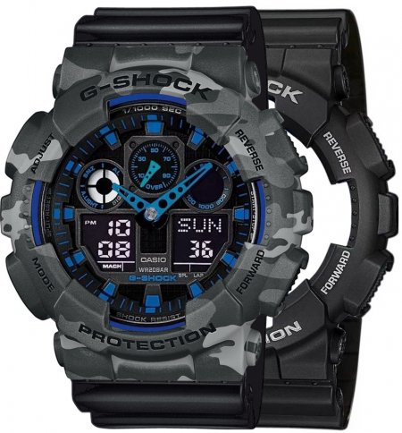 Zegarek Casio SET GA-100-1A2ER + BEZEL 10507071 + PASEK 10347688 