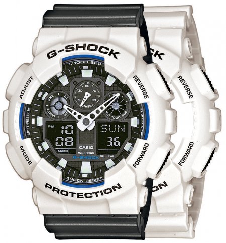 Zegarek Casio SET GA-100B-7AER + BEZEL 10395292 + PASEK 10467764 