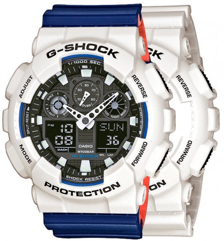 G-SHOCK SET GA-100B-7AER + BEZEL 10395292 + PASEK 10527467