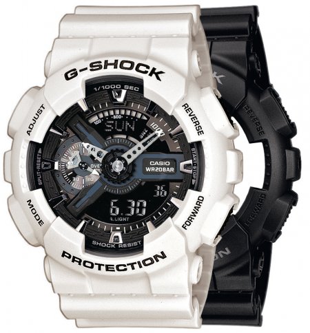 G-SHOCK SET GA-110-1BER + BEZEL 10395292 + PASEK 10395227
