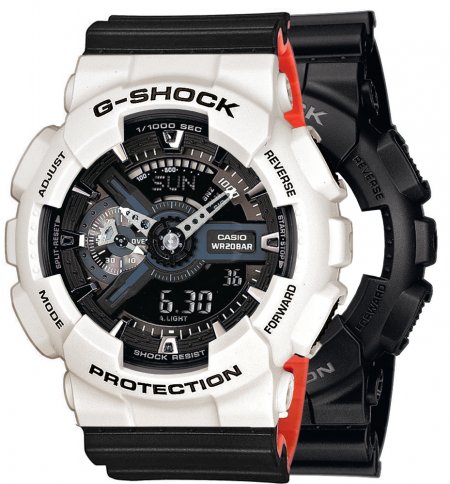 G-SHOCK SET GA-110-1BER + BEZEL 10395292 + PASEK 10577142