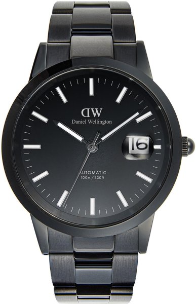 Zegarek Daniel Wellington DW00100753 Iconic Link Automatic Black 40mm