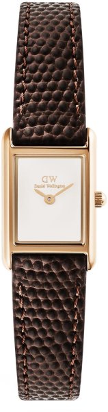 Zegarek Daniel Wellington DW00100908 Bound Mini Light Brown Lizard Rose Gold