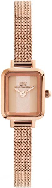 Zegarek Daniel Wellington DW00100962 Quadro Mini Melrose Conwy Rose Gold 15mm