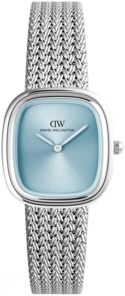 Zegarek Daniel Wellington DW00100966 Margot Braided Mesh Ice Blue Silver 24mm