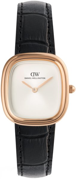 Zegarek Daniel Wellington DW00100970 Margot Black Croc Rose Gold 24mm