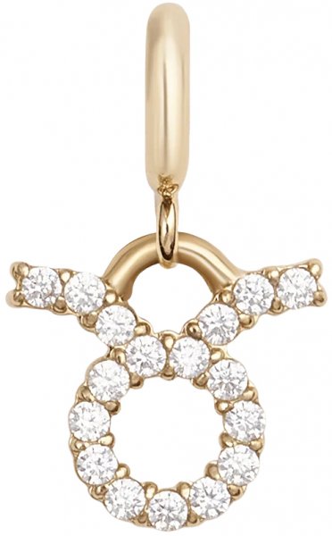 Biżuteria Daniel Wellington DW01500002 Zodiac Watch Charm Gold Taurus 