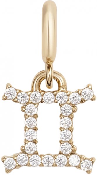 Biżuteria Daniel Wellington DW01500003 Zodiac Watch Charm Gold Gemini