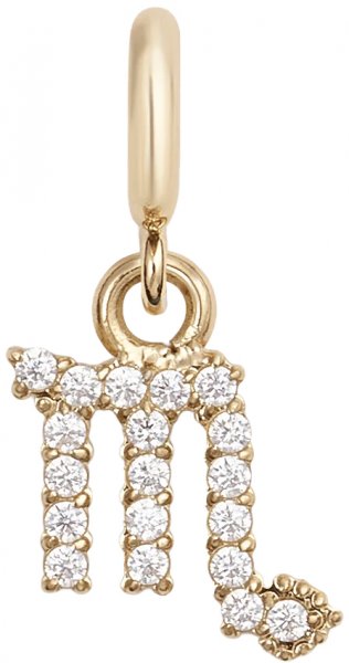 Biżuteria Daniel Wellington DW01500008 Zodiac Watch Charm Gold Scorpio