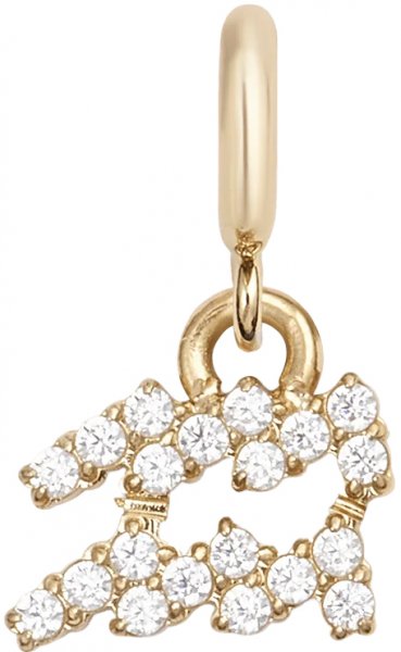 Biżuteria Daniel Wellington DW01500011 Zodiac Watch Charm Gold Aquarius