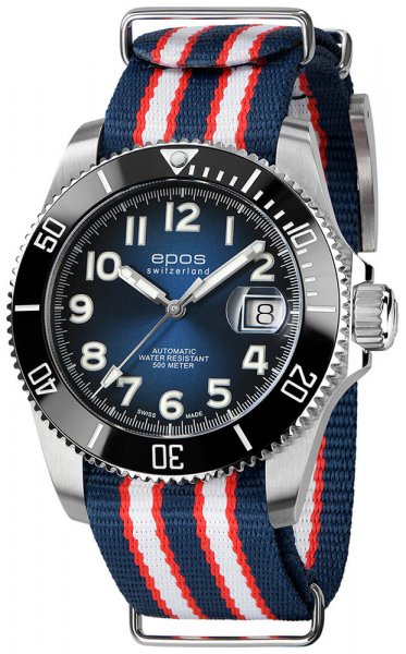 Zegarek męski Epos 3504.131.80.36.66