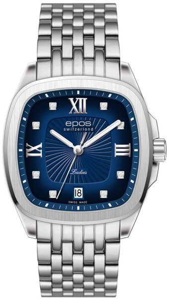 Zegarek Epos 8003.700.20.86.30 Ladies Diamonds Cushion-Shaped