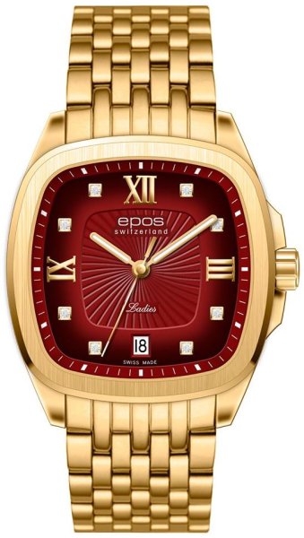 Zegarek Epos 8003.700.22.89.32 Ladies Diamonds Cushion-Shaped