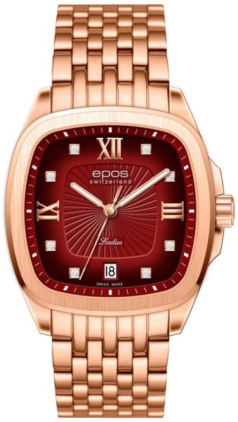 Zegarek Epos 8003.700.24.89.34 Ladies Diamonds Cushion-Shaped