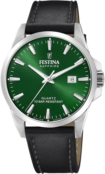Zegarek Festina F20025-7 Swiss Made Classics