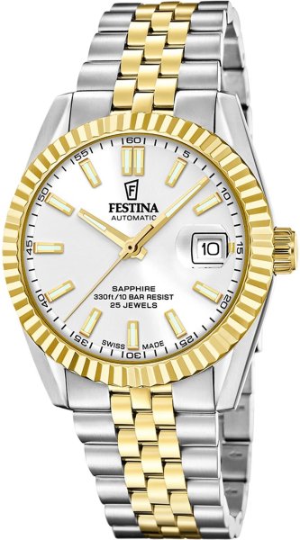 Zegarek Festina F20091-1 Swiss Made Automatic