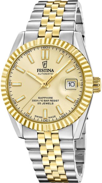 Zegarek Festina F20091-2 Swiss Made Automatic