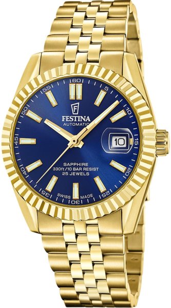 Zegarek Festina F20092-3 Swiss Made Automatic