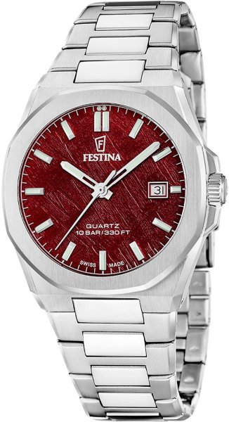 Zegarek Festina F20100-3 Classic Swiss Made