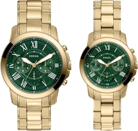 Fossil Grant Chronograph Gift Set 44mm / 36mm FS6201SET