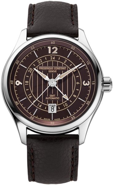 Zegarek Frederique Constant FC-350RBR5B6 Classics Runabout Automatic Gmt