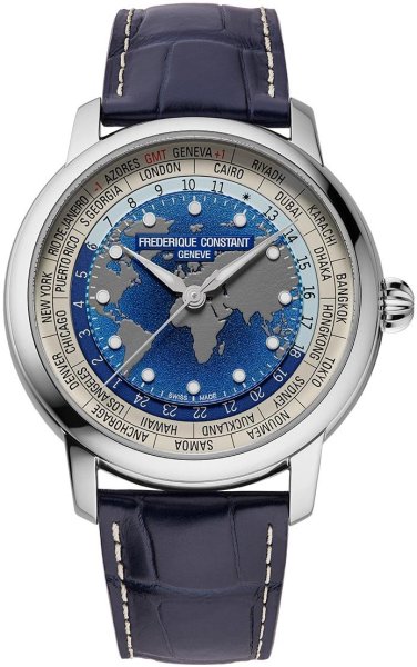 Zegarek Frederique Constant FC-719BLW3H6 Manufacture Classic Worldtimer