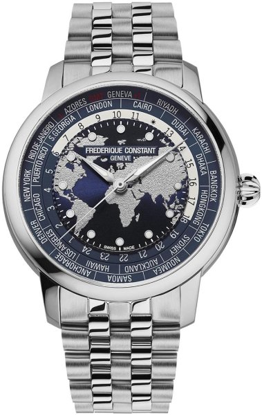 Zegarek Frederique Constant FC-719NN3H6B Manufacture Classic Worldtimer