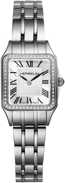 Zegarek Herbelin 17407B54Y08 Luna Mini Quartz Diamonds