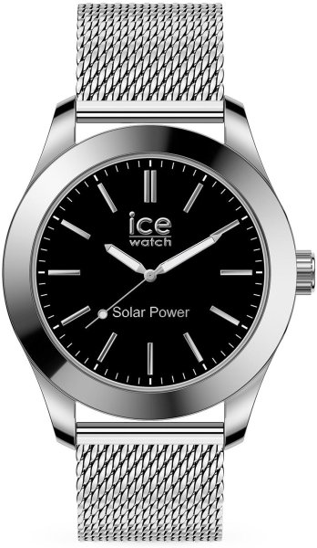 Zegarek ICE Watch ICE.023795 Ice Steel Solar - Silver Black rozm. M