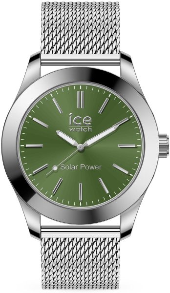 Zegarek ICE Watch ICE.023796 Ice Steel Solar - Silver Green rozm. M