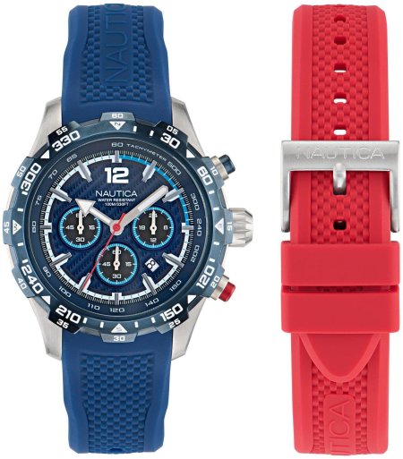 Zegarek Nautica NAPNSS401 NST Chronograph Box Set