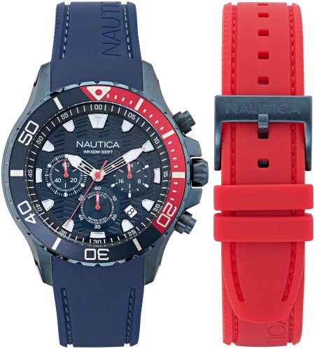 Zegarek Nautica NAPNSS505 NST Chronograph Box Set