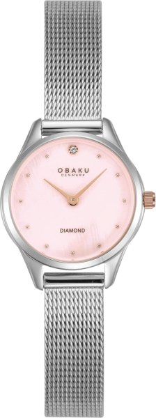 Zegarek Obaku Denmark V297SXCPMC-PTV Smykke Petite - Pink Steel