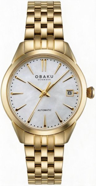 Zegarek Obaku Denmark V318LTGWSG Kraft Automatic