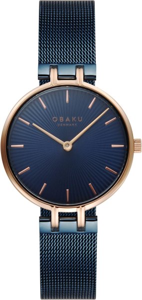 Zegarek Obaku Denmark V322LXVLML Panel - Ocean