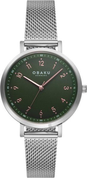 Zegarek Obaku V325LXCEMC Dugfrisk - Emerald
