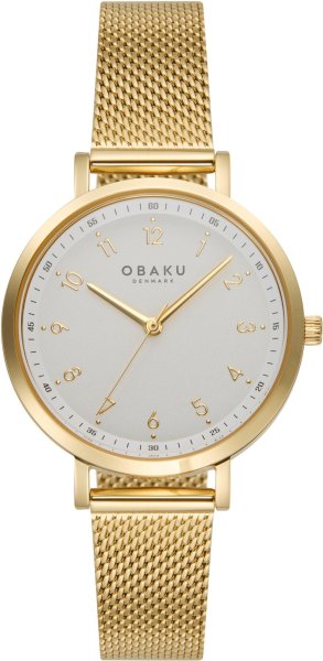 Zegarek Obaku V325LXGWMG Dugfrisk - Gold