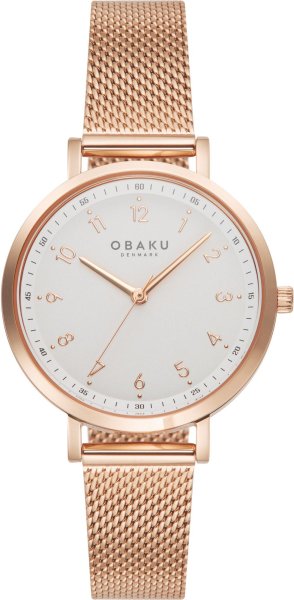Zegarek Obaku V325LXVWMV Dugfrisk - Rose Gold
