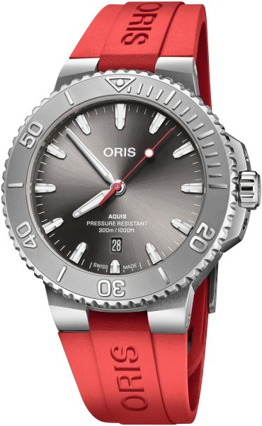 Zegarek Oris 01 733 7789 4153-07 4 23 36FC Aquis Date Relief