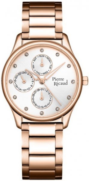 Pierre Ricaud Rose Gold Stainless Steel 32mm P21057.9143QF