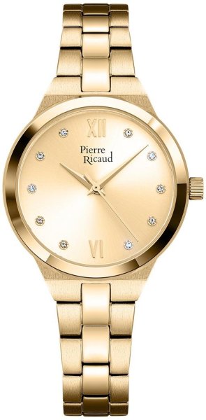 Pierre Ricaud Gold Stainless Steel 32mm P22065.1181Q