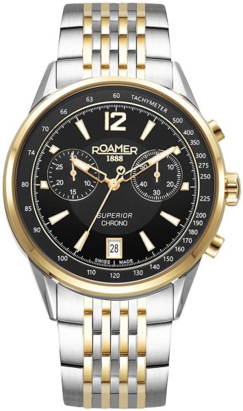 Zegarek Roamer 508818 47 55 50 Superior Chrono III