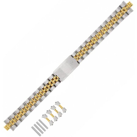 Rochet Block band Polished satin ASTERN 12/14mm Bicolor FP Gilt 2325783A