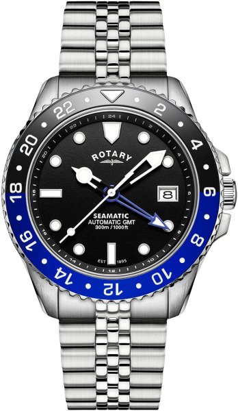 Zegarek Rotary RGB10005/96 Seamatic 300 GMT Automatic